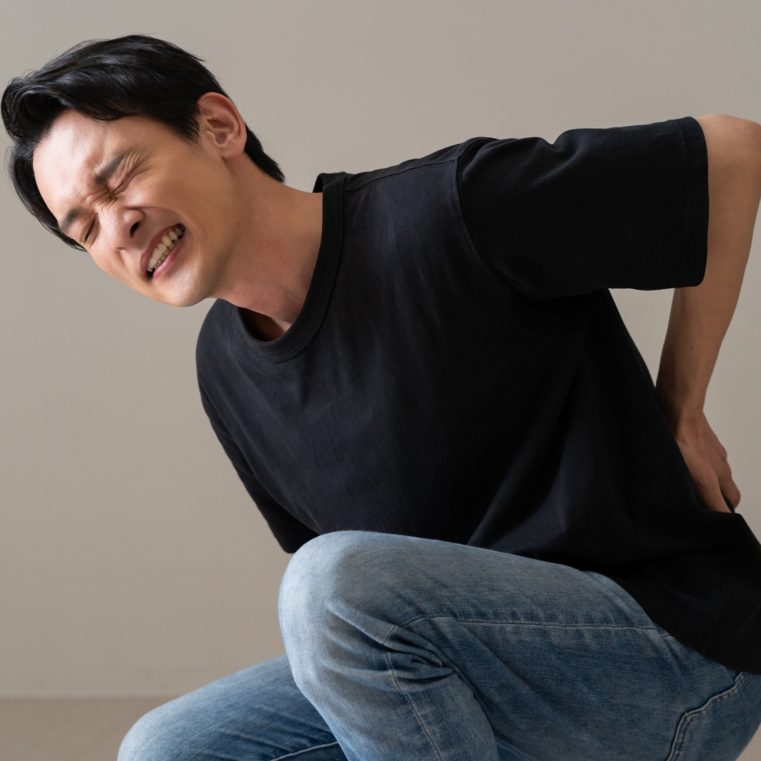 腰痛でお悩みの30代男性